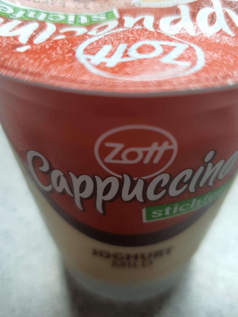 Fotografie - Joghurt Mild Cappuccino stichfest Zott