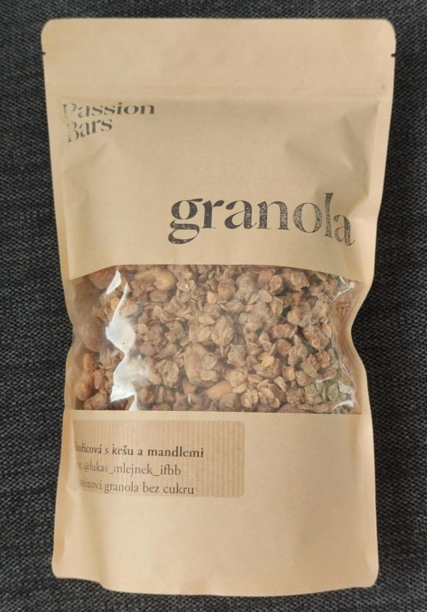 Fotografie - Granola skořicová s kešu a mandlemi Passion Bars