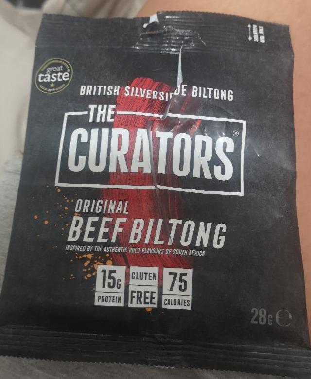 Fotografie - Original Beef Biltong The Curators