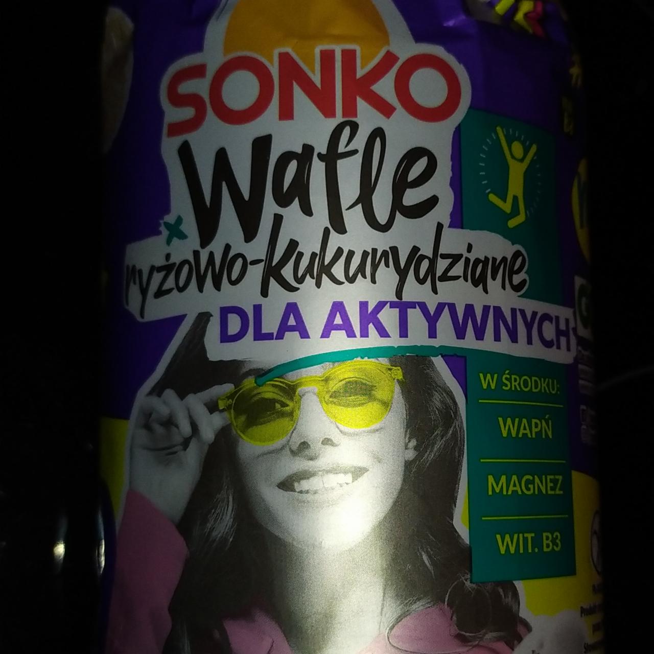 Fotografie - Wafle ryżowo-kukurydziane dla aktywnych Sonko