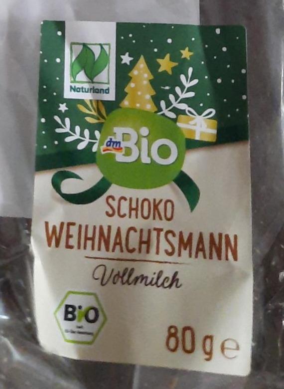 Fotografie - Schoko Weihnachtsmann Vollmilch dmBio