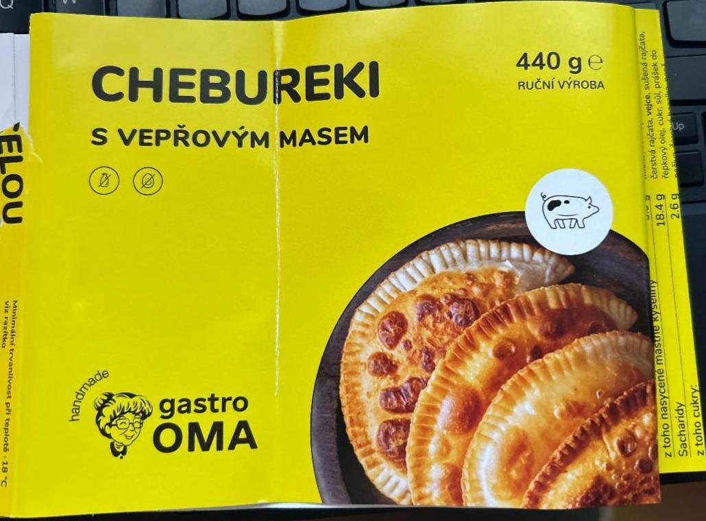 Fotografie - Chebureki s vepřovým masem Gastro Oma