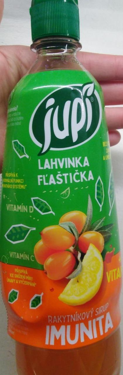 Fotografie - Rakytníkový sirup IMUNITA Jupí