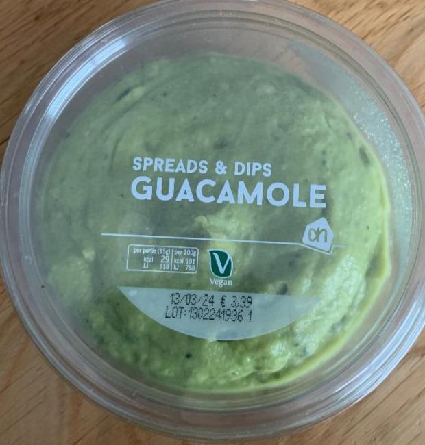 Fotografie - guacamole Albert Heijn