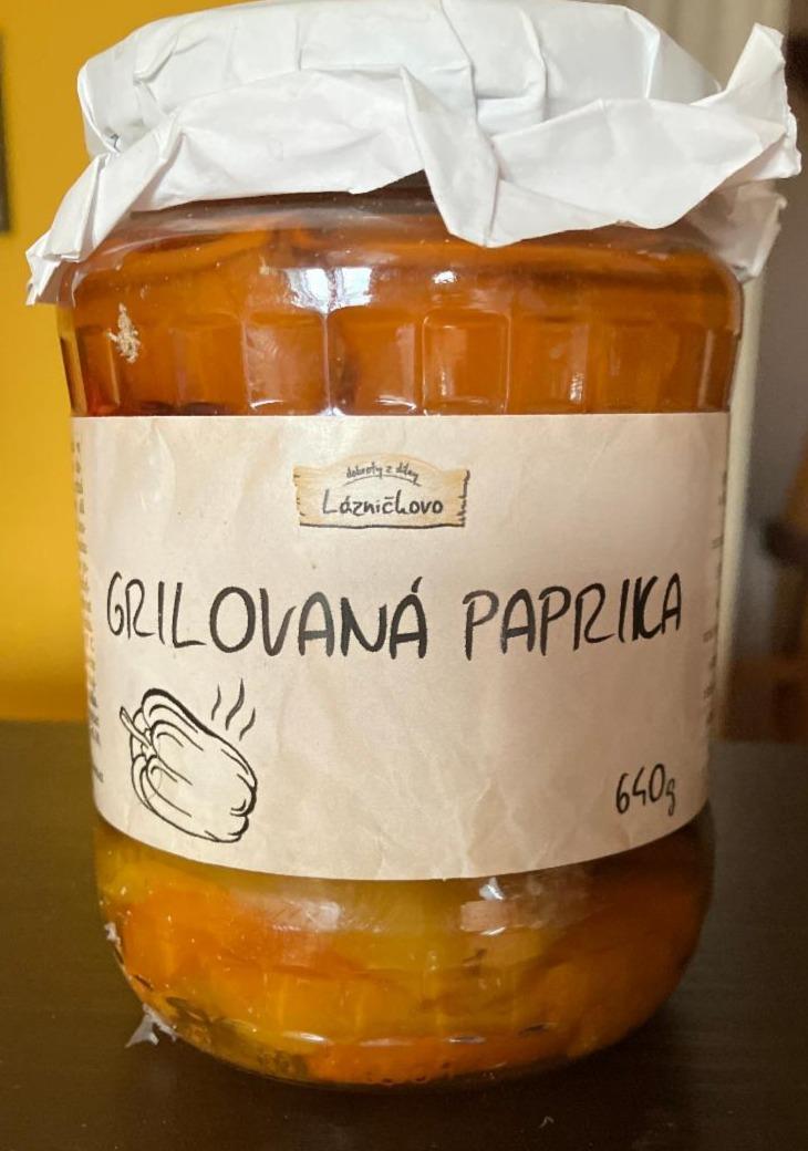 Fotografie - Grilovaná paprika Lázničkovo