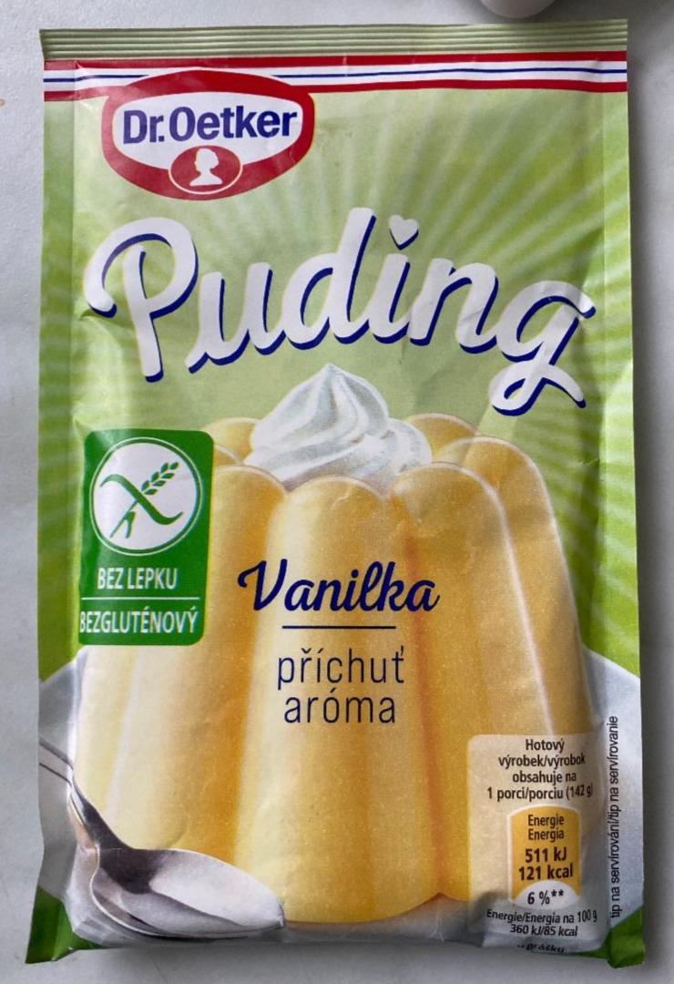 Fotografie - Puding vanilka bez lepku Dr.Oetker