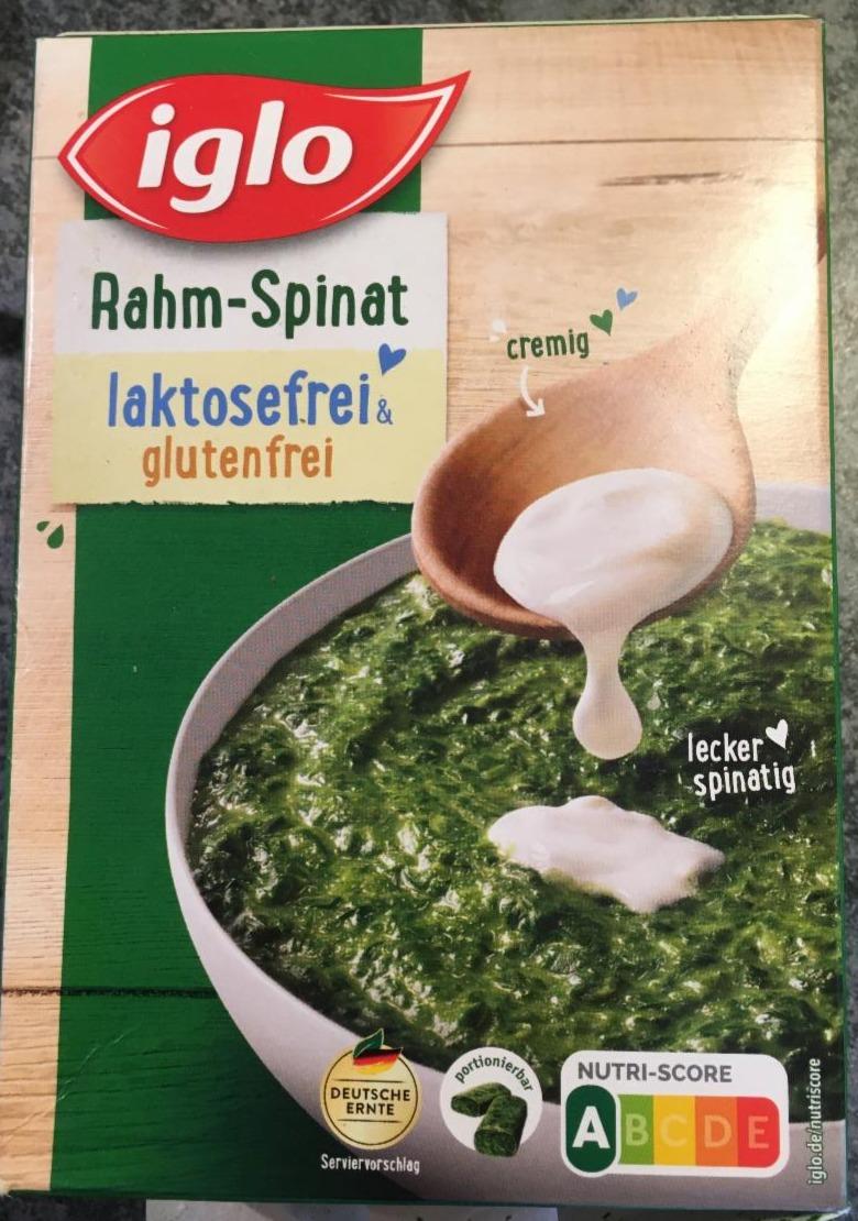 Fotografie - Rahm-Spinat Laktosefrei & Glutenfrei Iglo