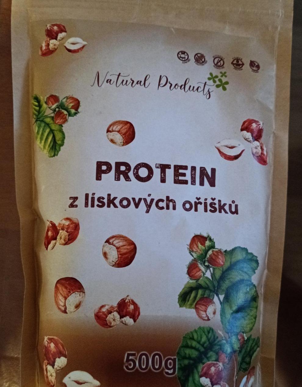 Fotografie - Protein z lískových oříšků Natural products