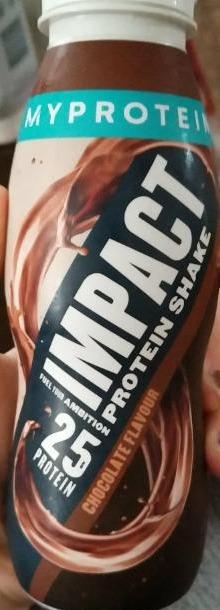 Fotografie - Impact Protein Shake chocolate Myprotein