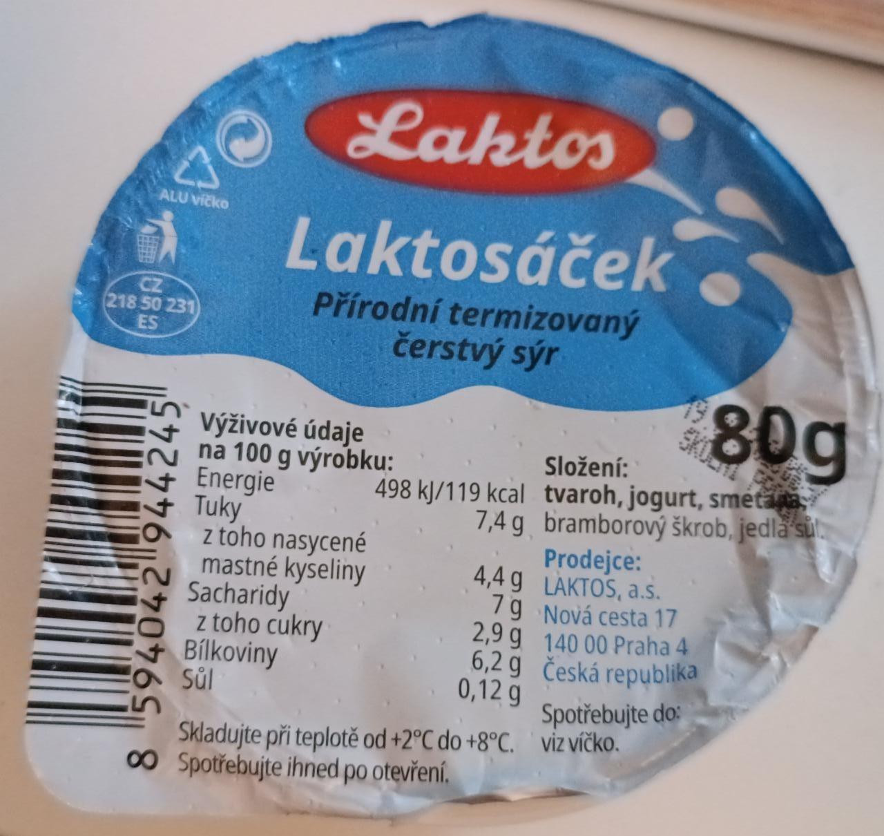 Fotografie - Laktosáček Laktos