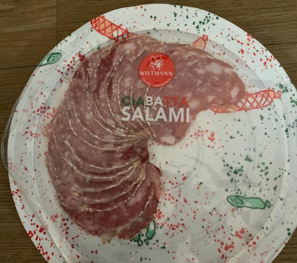 Fotografie - ciabatta salami Wiltmann