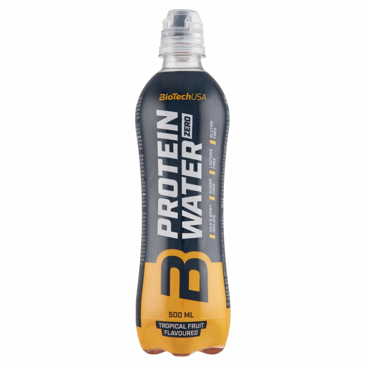 Fotografie - Protein Water Zero Tropical Fruit BioTechUSA