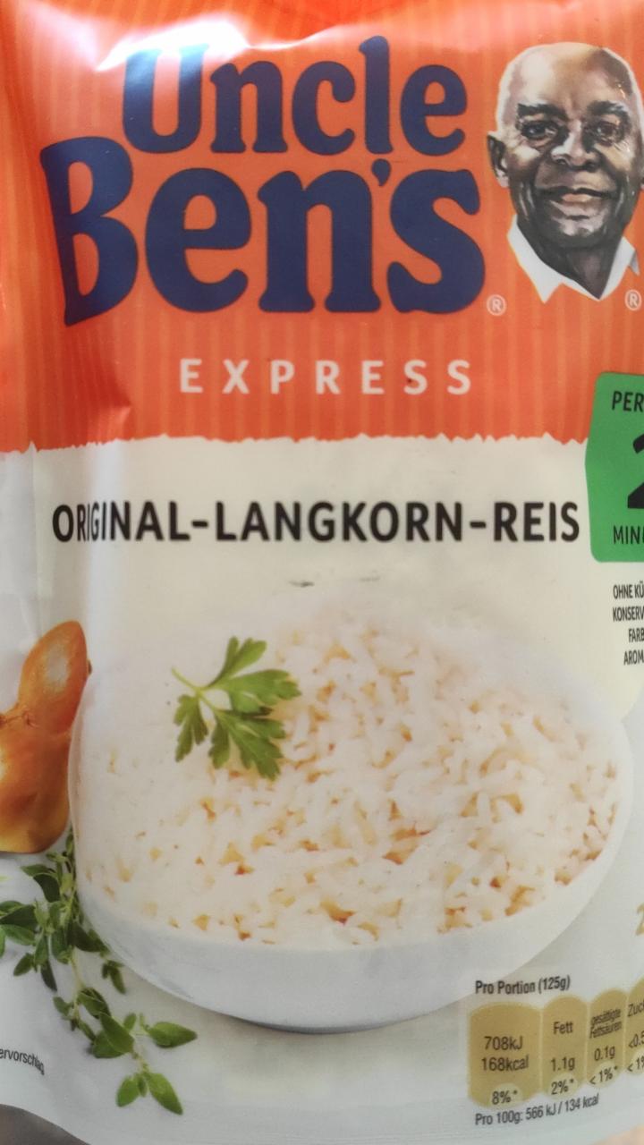 Fotografie - Express Original-Langkorn-Reis Uncle Ben's