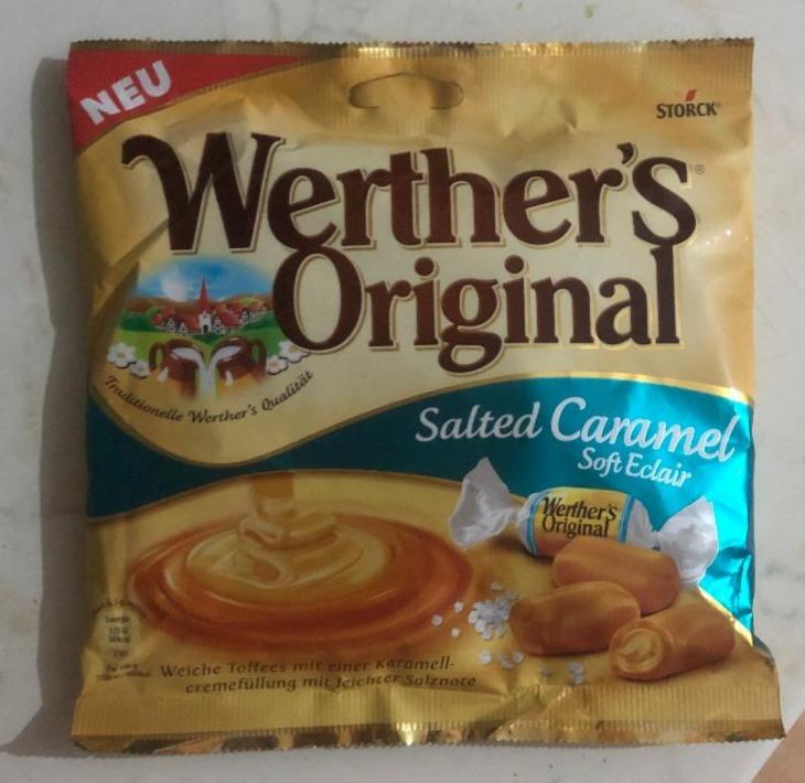 Fotografie - Werther's Original Soft Eclairs Salted Caramel Storck