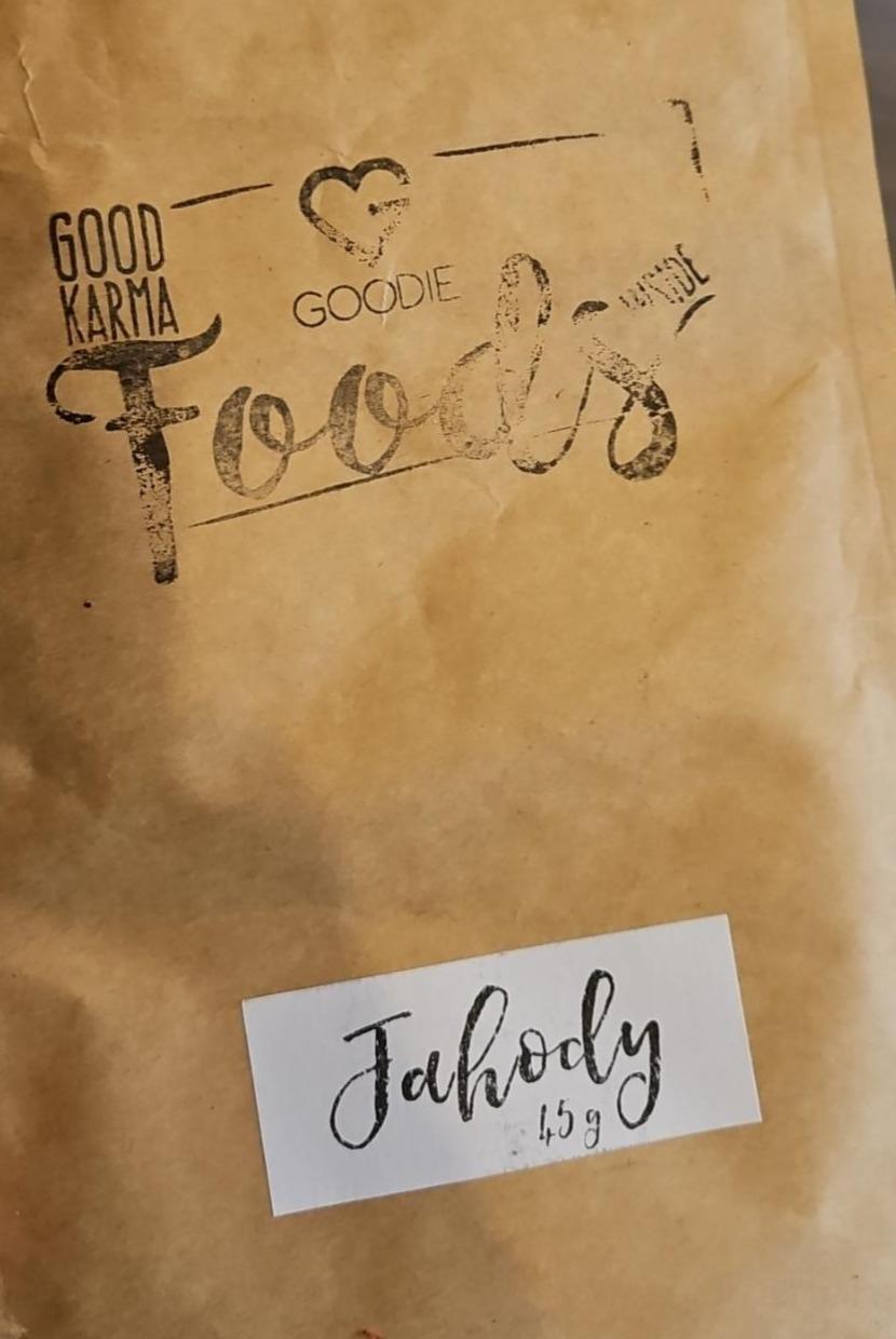 Fotografie - Good karma foods jahody Goodie