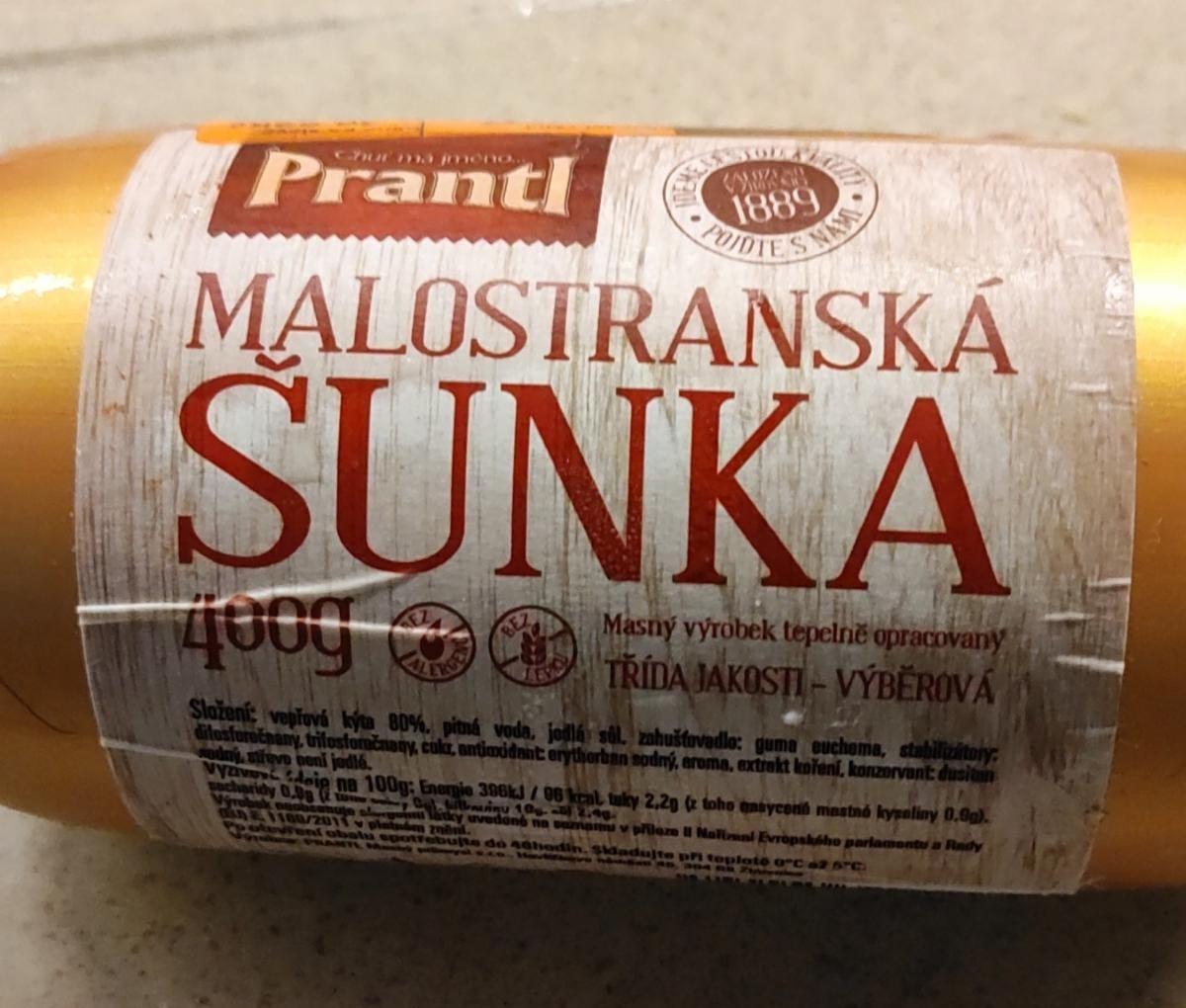 Fotografie - Malostranská šunka Prantl