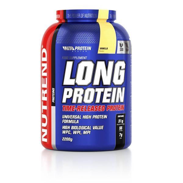 Fotografie - Long protein vanilla (vanilka) Nutrend