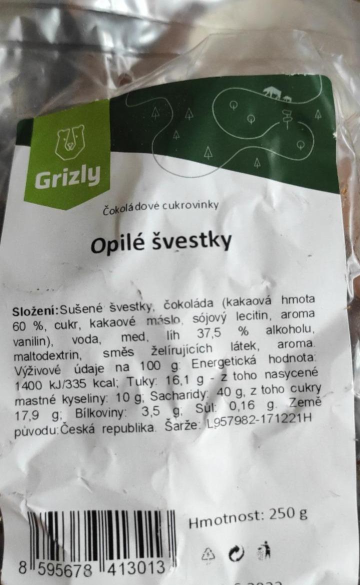 Fotografie - Opilé švestky Grizly