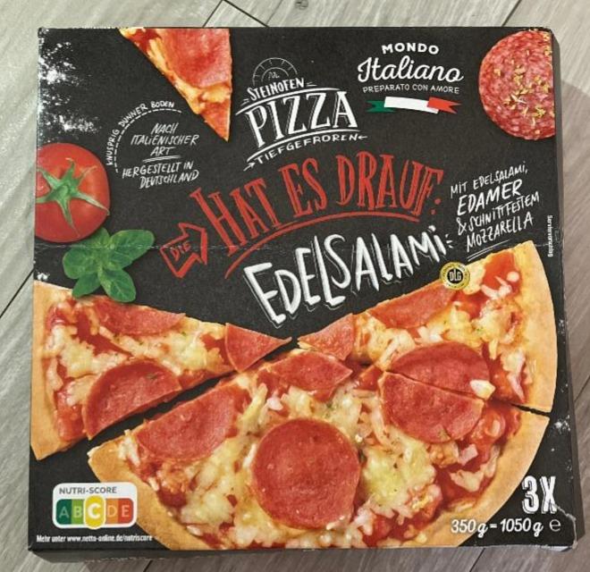 Fotografie - Steinofen Pizza Edelsalami Mondo Italiano