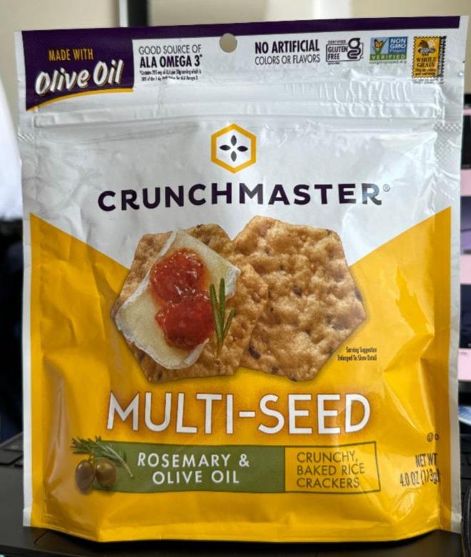 Fotografie - Multi-seed rosemary & olive oil Crunchmaster