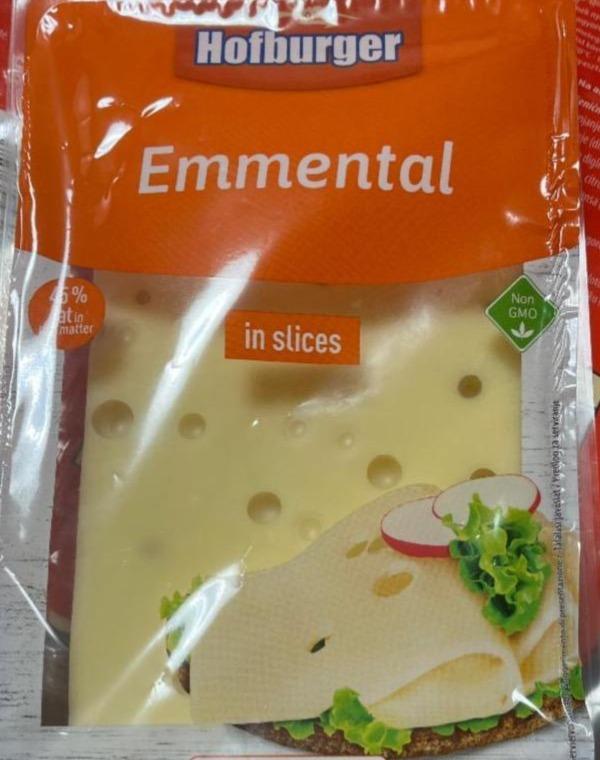 Fotografie - Emmental in slices Hofburger