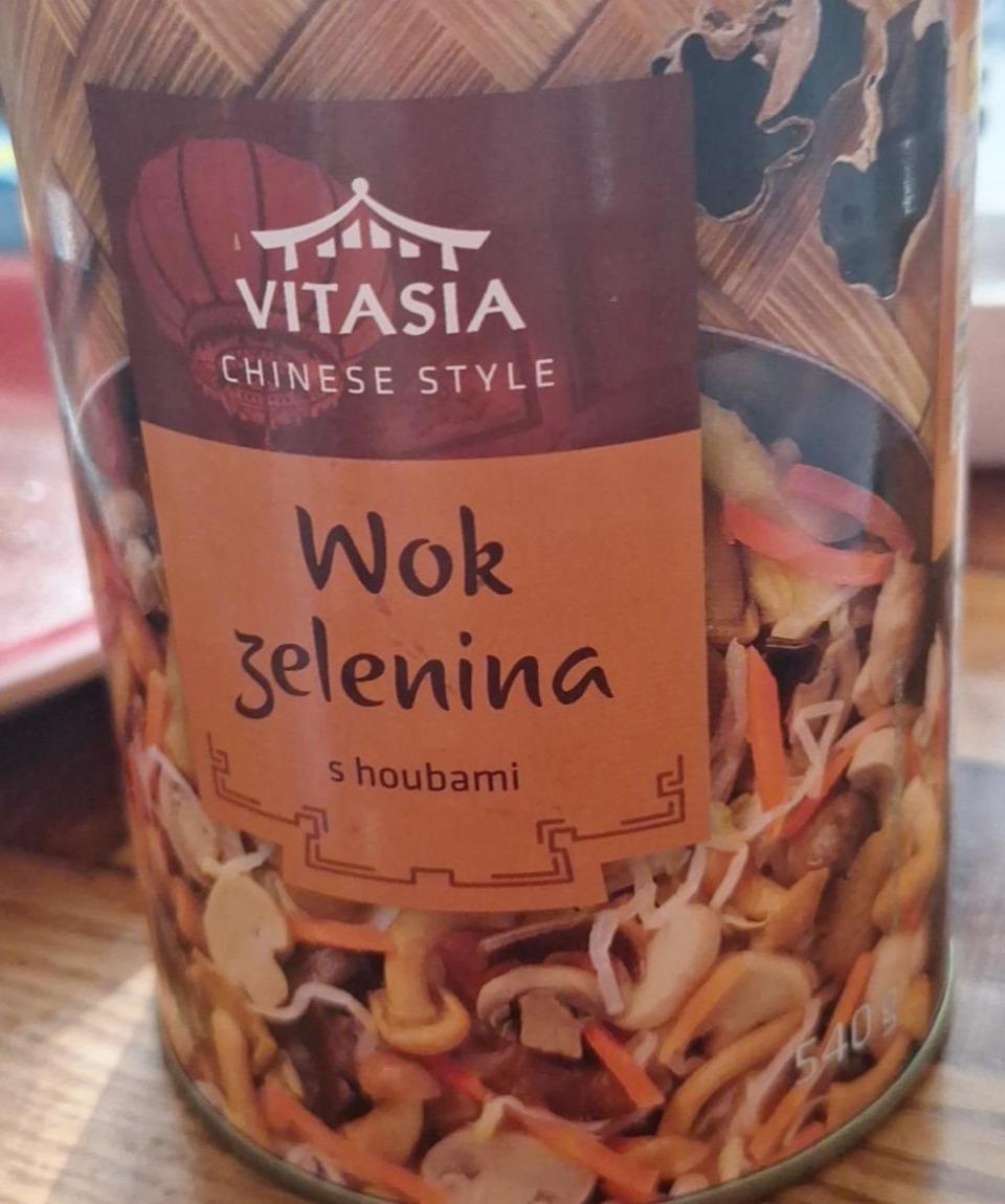 Fotografie - Wok zelenina s houbami Vitasia