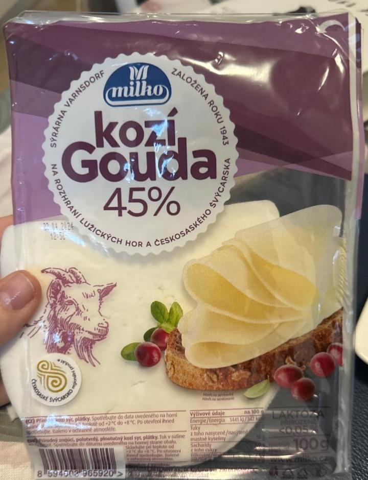 Fotografie - Kozí Gouda 48 % Milko