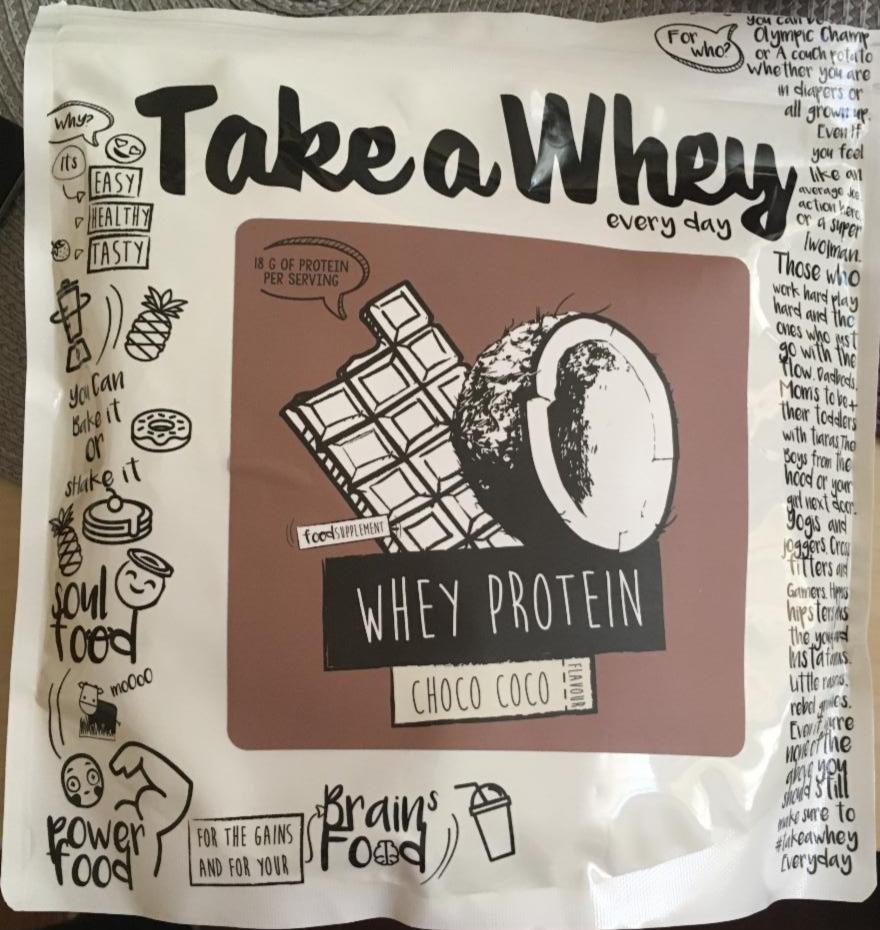 Fotografie - Whey Protein Choco Coco Take a Whey