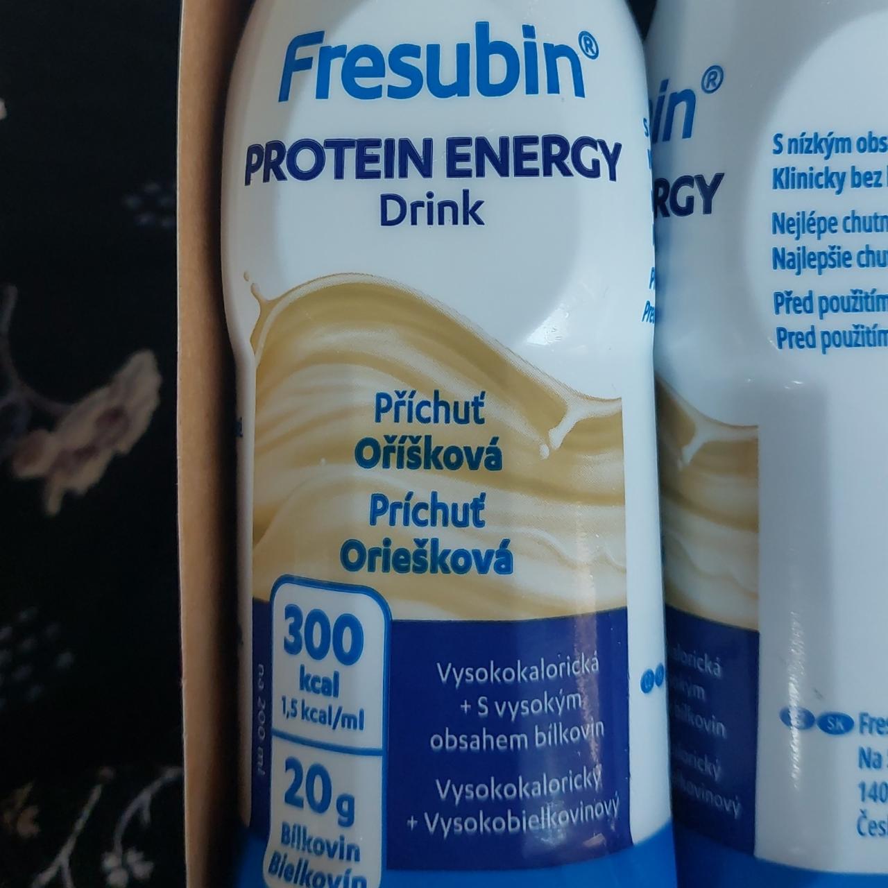 Fotografie - Protein energy drink oříšek Fresubin