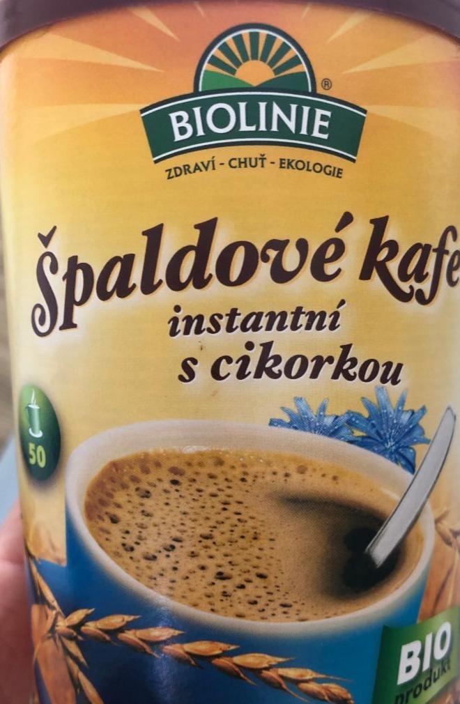 Fotografie - Špaldové kafe instantní s cikorkou bio Biolinie