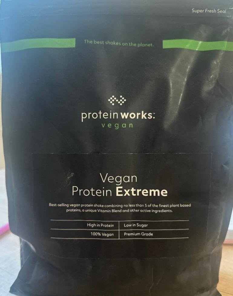 Fotografie - Vegan Protein Extreme Vanilla Cream Protein Works