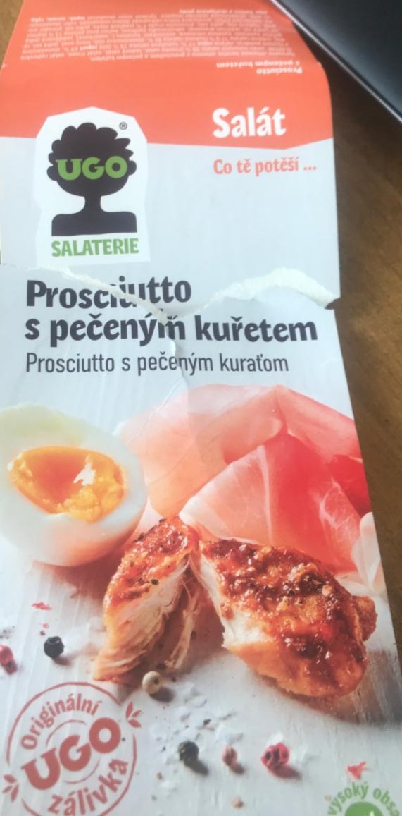 Fotografie - Prosciutto s pečeným kuřetem salát Ugo