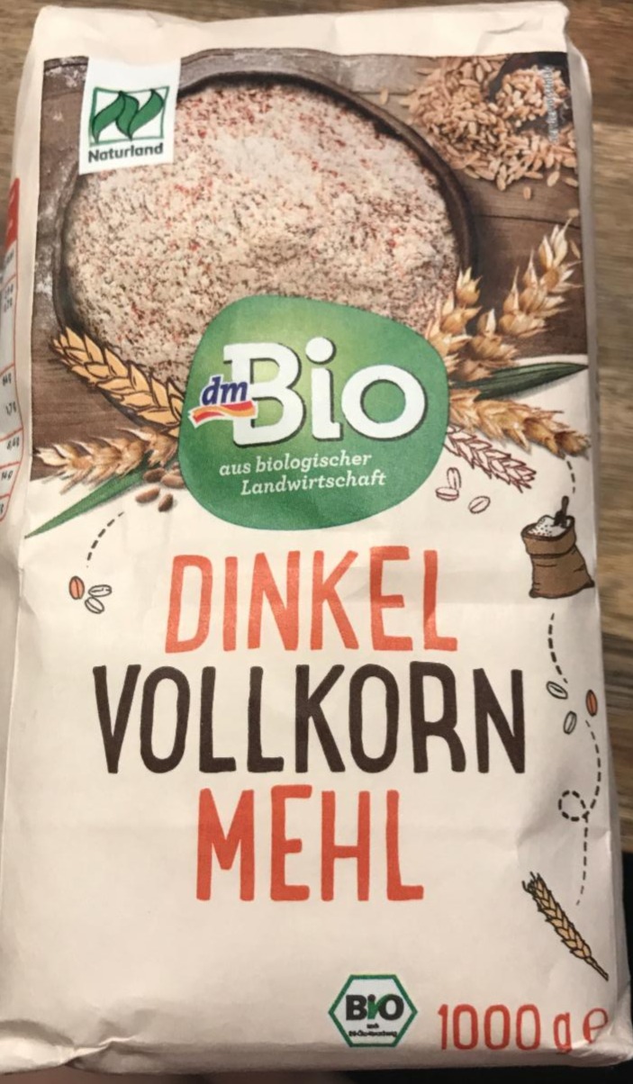 Fotografie - Dinkel Vollkornmehl dmBio