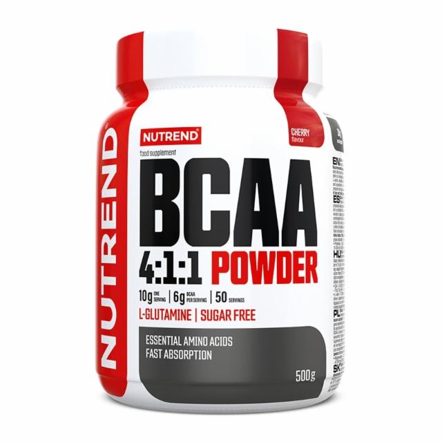 Fotografie - BCAA 4:1:1 energy powder cherry flavour Nutrend