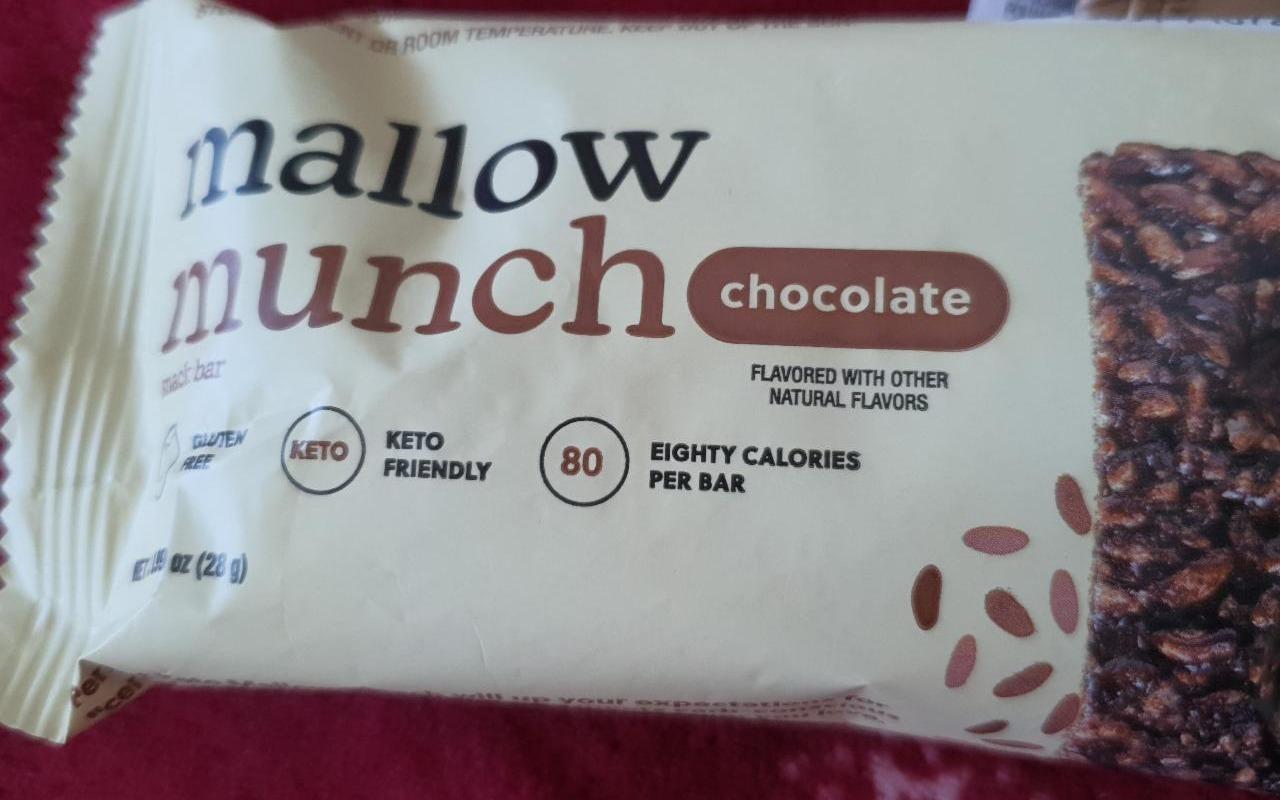 Fotografie - Mallow Munch Chocolate Bar Perfect Keto