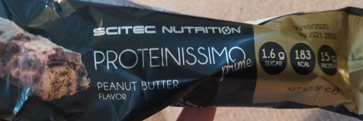 Fotografie - Proteinissimo prime arašídové máslo Scitec Nutrition