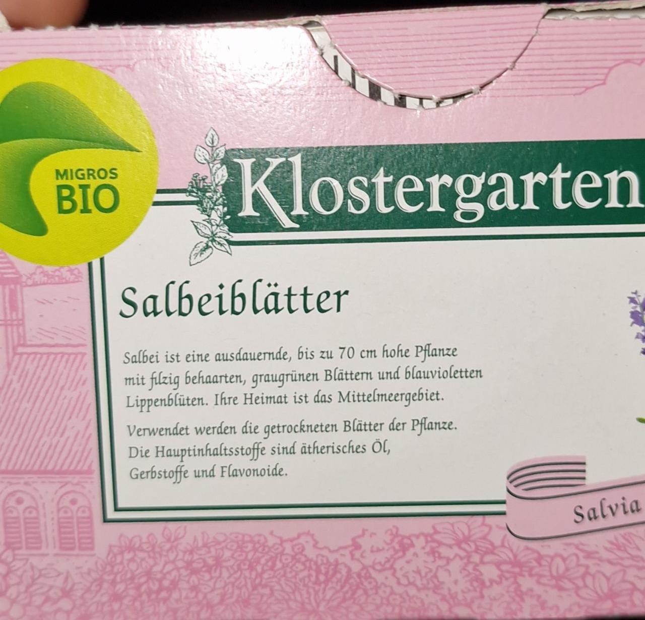 Fotografie - Klostergarten Salbeiblätter Migros Bio