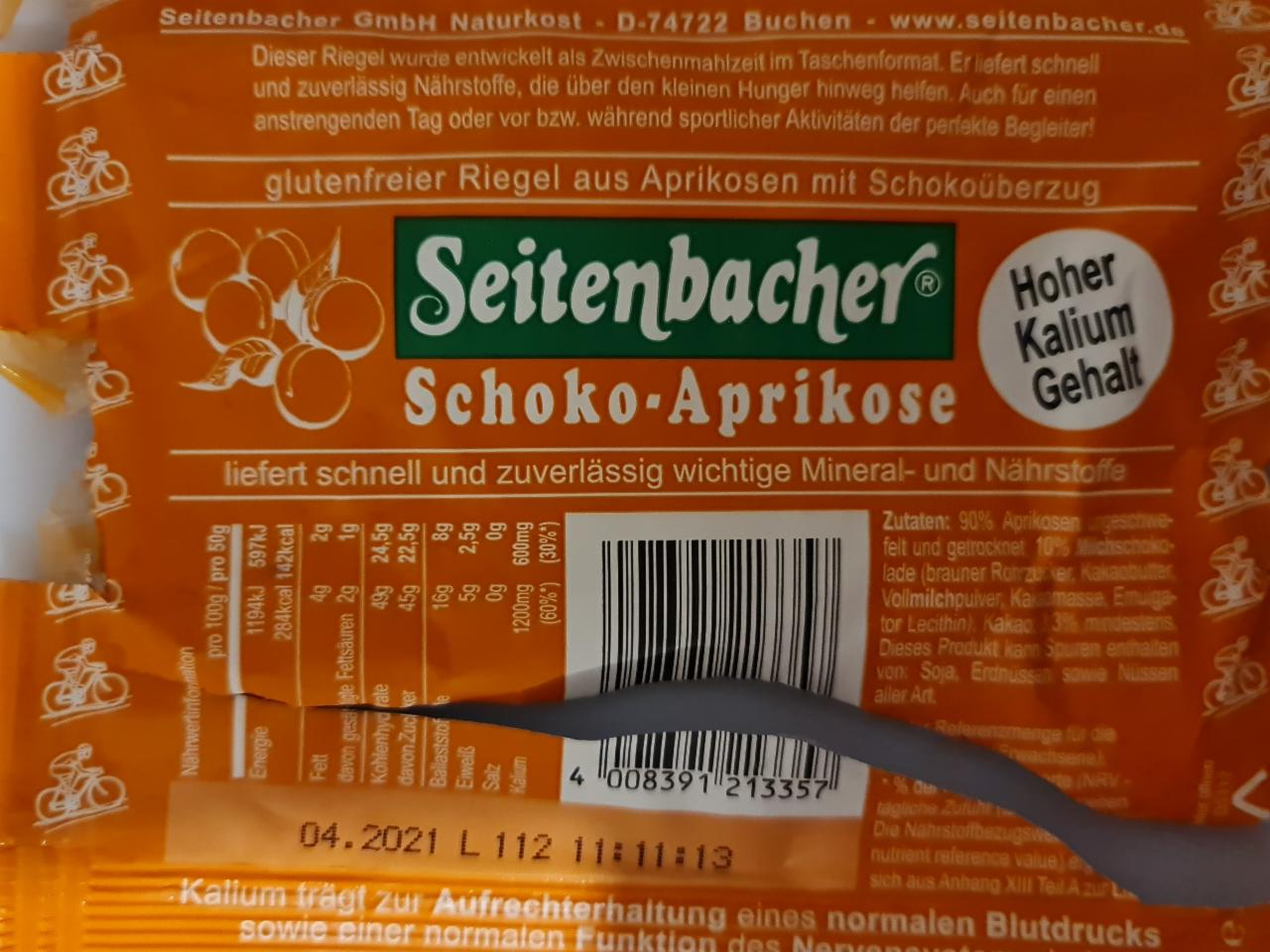 Fotografie - Schoko - Aprikose Seitenbacher