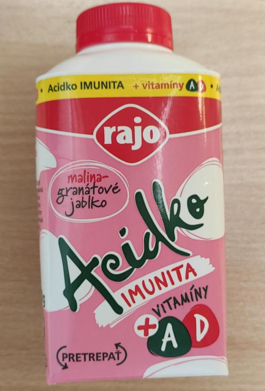 Fotografie - Acidko malina-granátové jablko Rajo