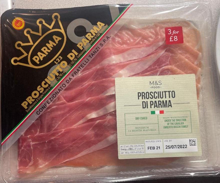 Fotografie - Prosciutto di Parma M&S Food