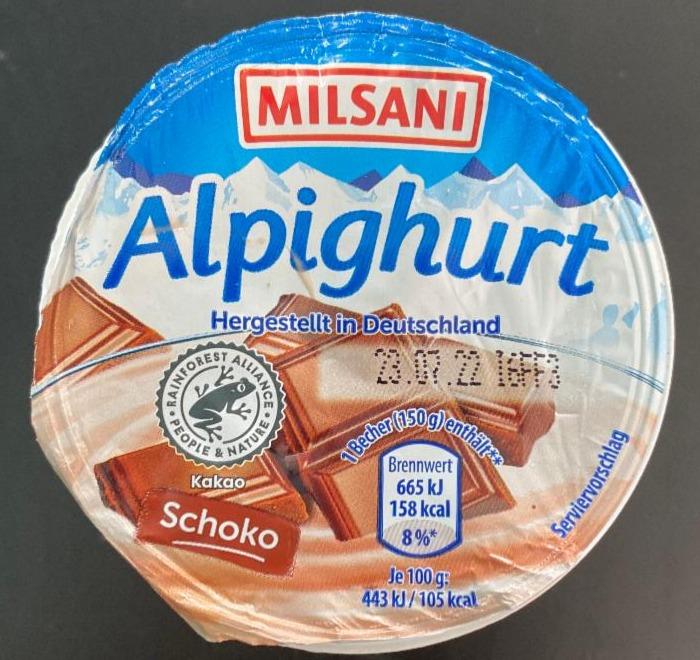 Fotografie - puding Schoko Sahne Milsani