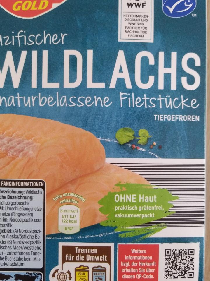 Fotografie - Pazifischer Wildlachs Filetstücke Sea Gold