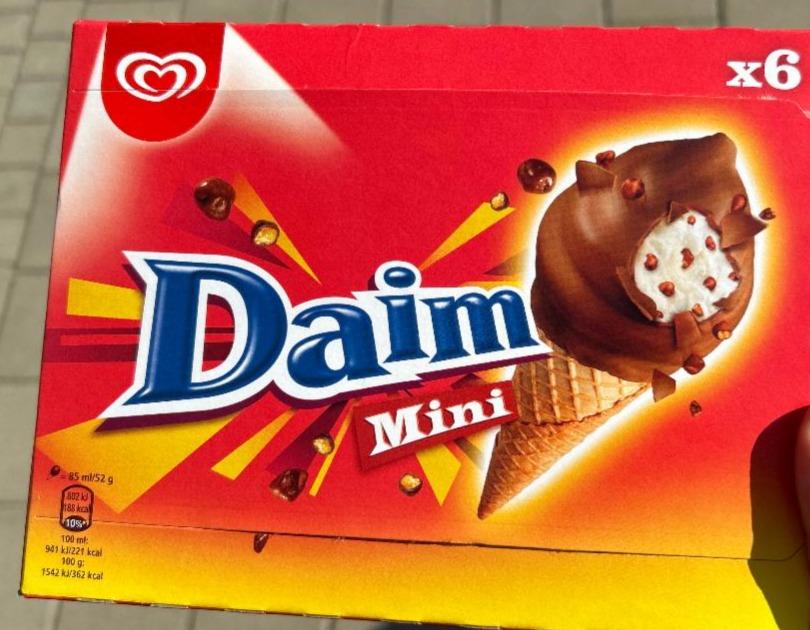 Fotografie - Daim Mini Algida