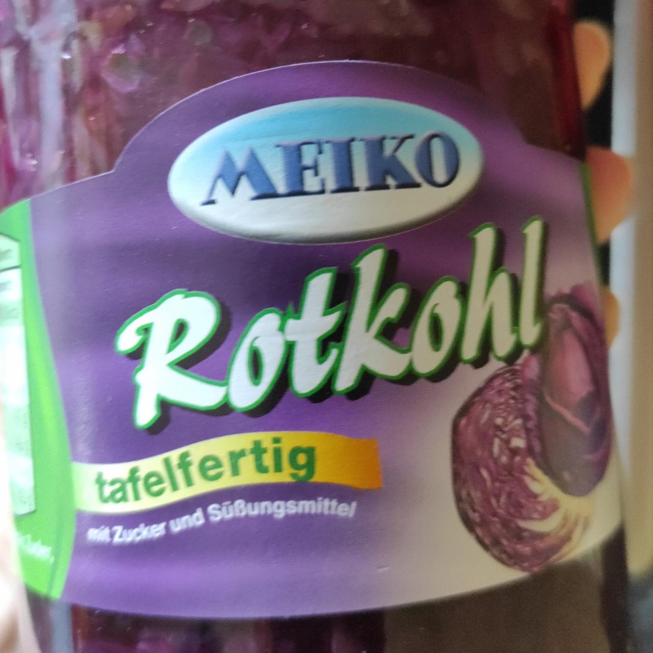 Fotografie - Rotkohl tafelfertig Meiko