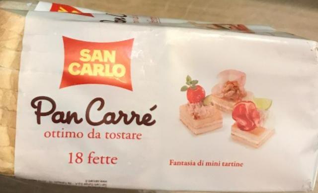 Fotografie - Pan carré ottimo da tostare San Carlo