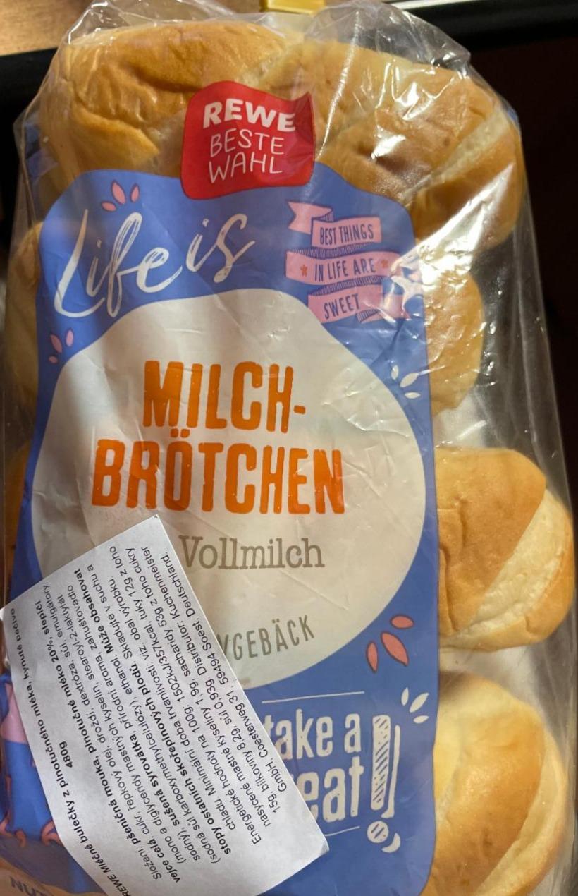 Fotografie - Milchbrötchen Vollmilch Rewe Beste Wahl