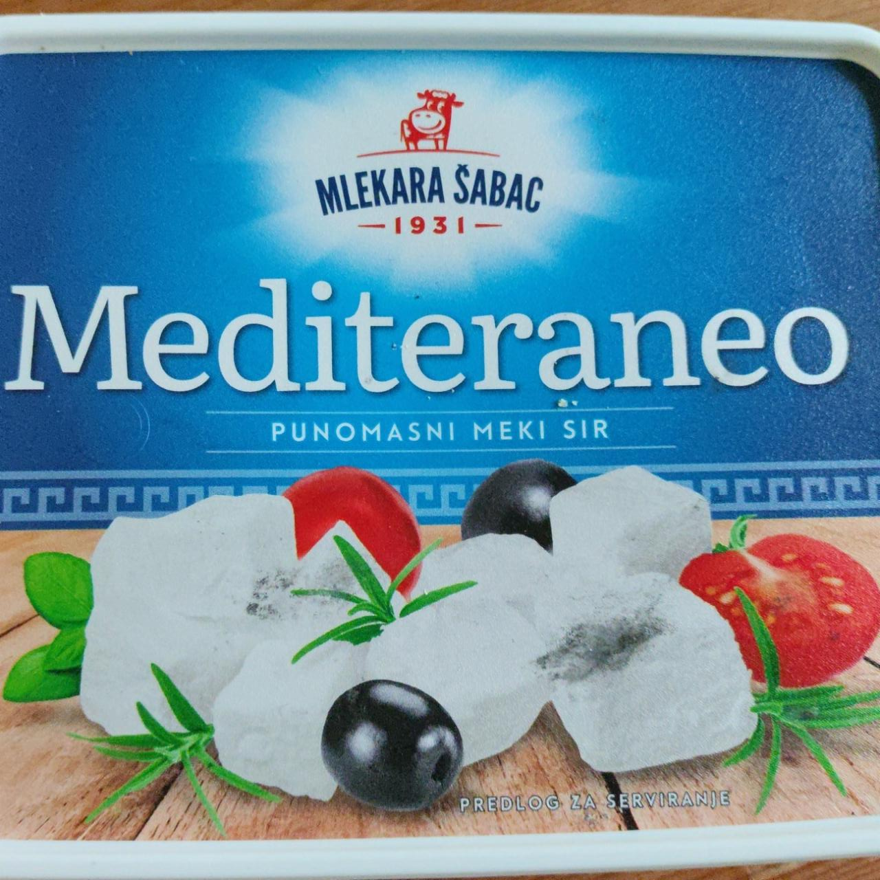 Fotografie - Mediteraneo punomasni meki sir Mlekara Šabac