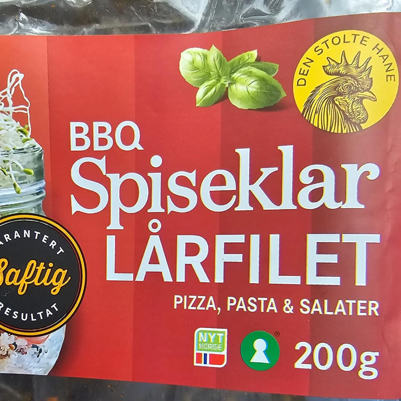 Fotografie - Spiseklar Lårfilet BBQ Den stolte Hane