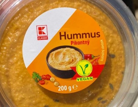 Fotografie - hummus pikantní K-Classic