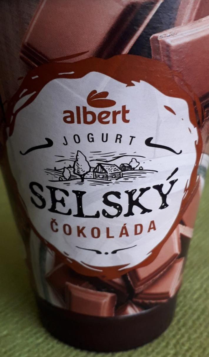 Fotografie - Jogurt Selský čokoláda Albert